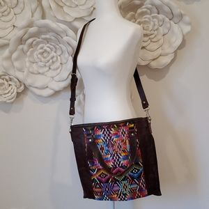 Mexican embroidered crossbody bag NWT handcrafted